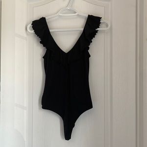 Aritzia black Danette bodysuit